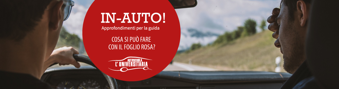 Cosa si può fare con il foglio rosa della patente B?